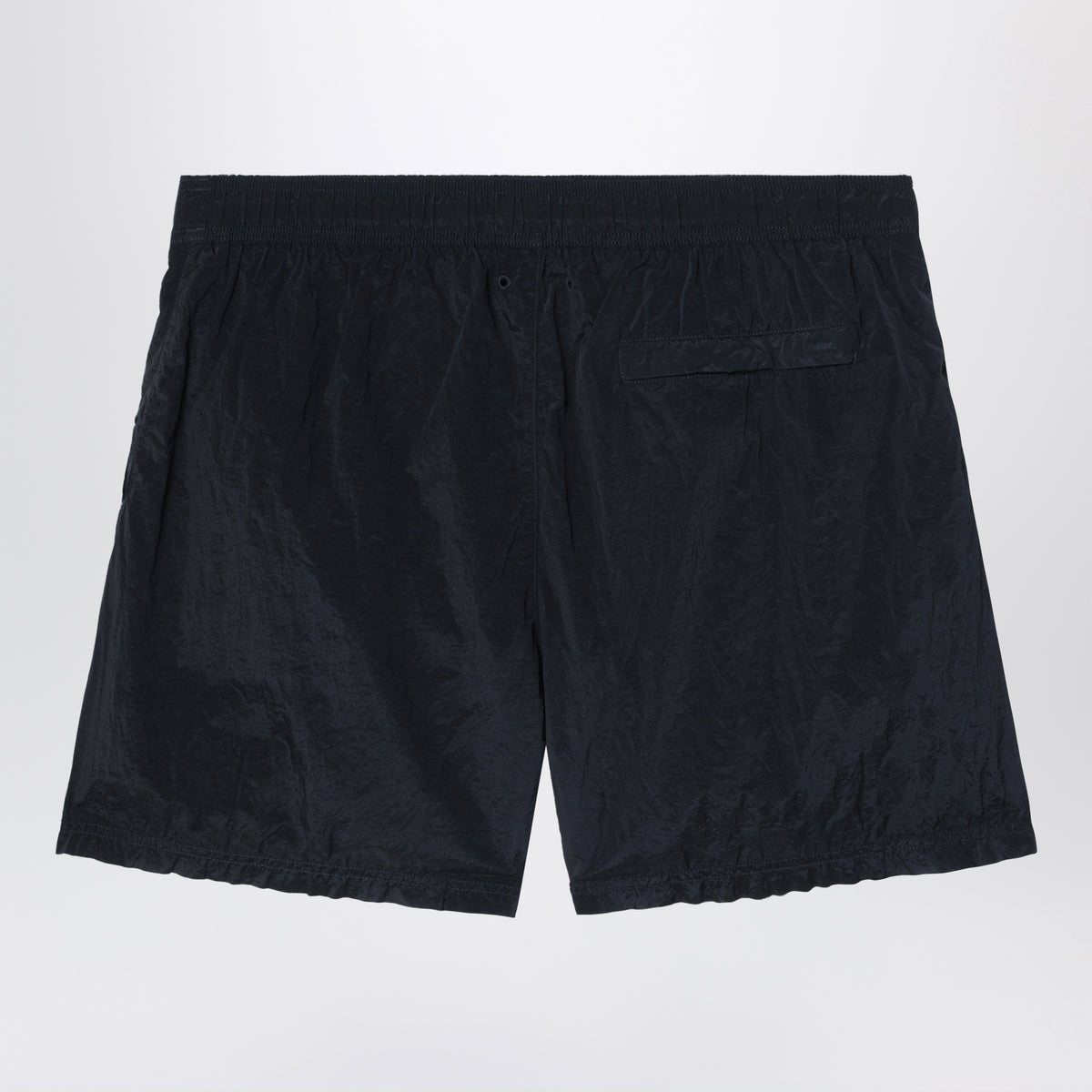 Navyblaue Badeshorts aus Nylon
