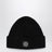 Navy Wool Beanie with Compass Patch
