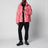 Geranium glossy nylon jacket