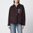 Brown/grey wool and cashmere workwear jacket