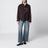 Brown/grey wool and cashmere workwear jacket