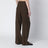 Khaki green wool trousers