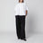 Camicia a trapezio bianca in cotone