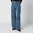 Wide-leg Anagram blue jeans