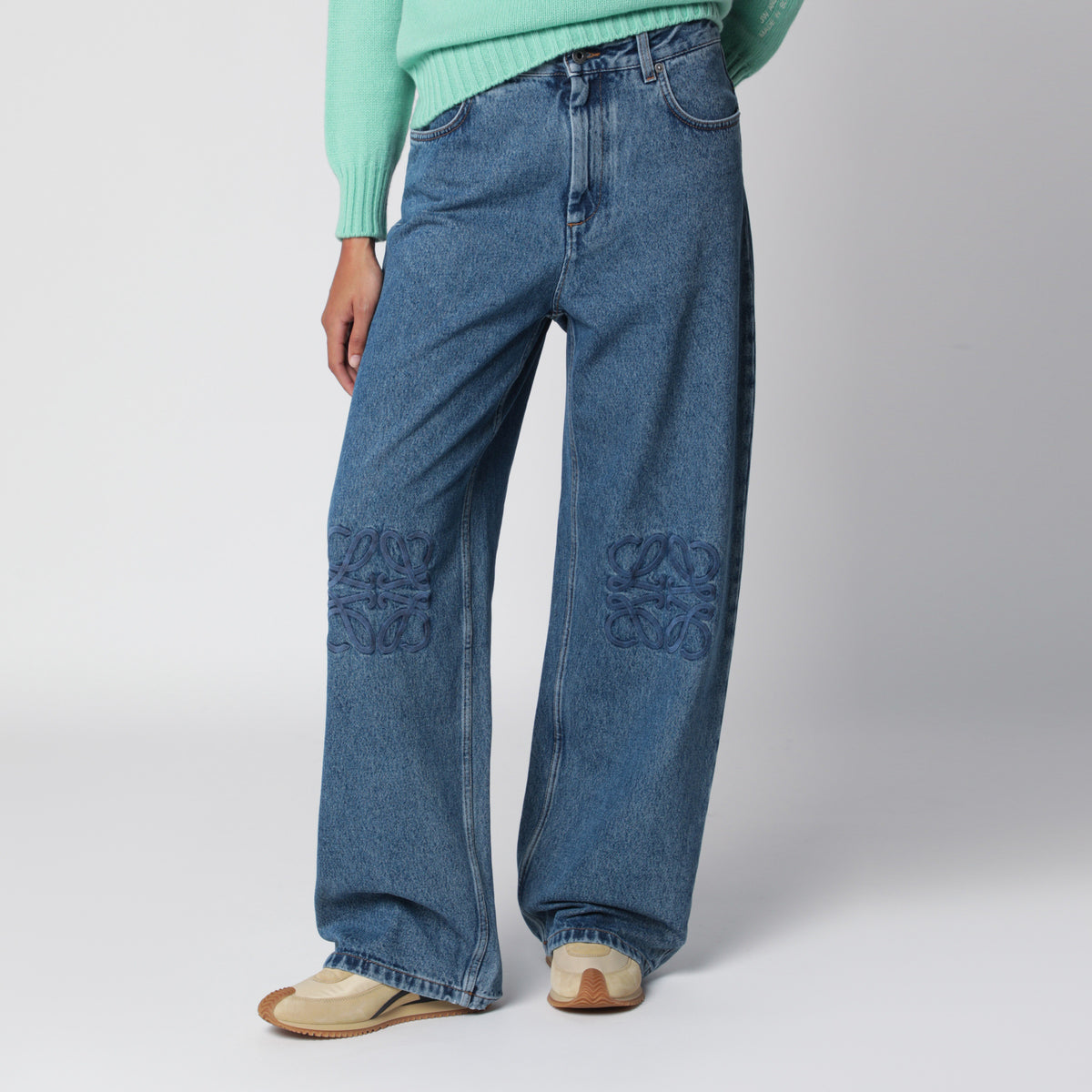 Jeans baggy Anagram blu