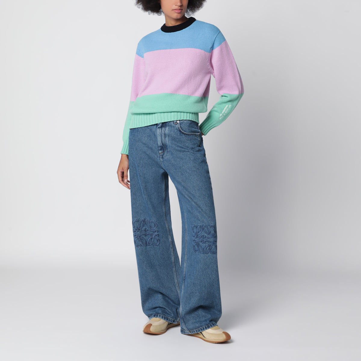 Jeans baggy Anagram blu