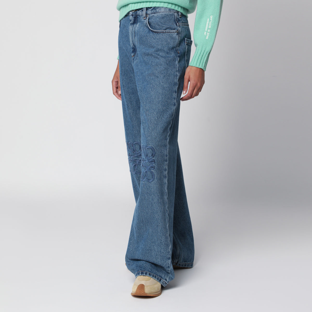Jeans baggy Anagram blu