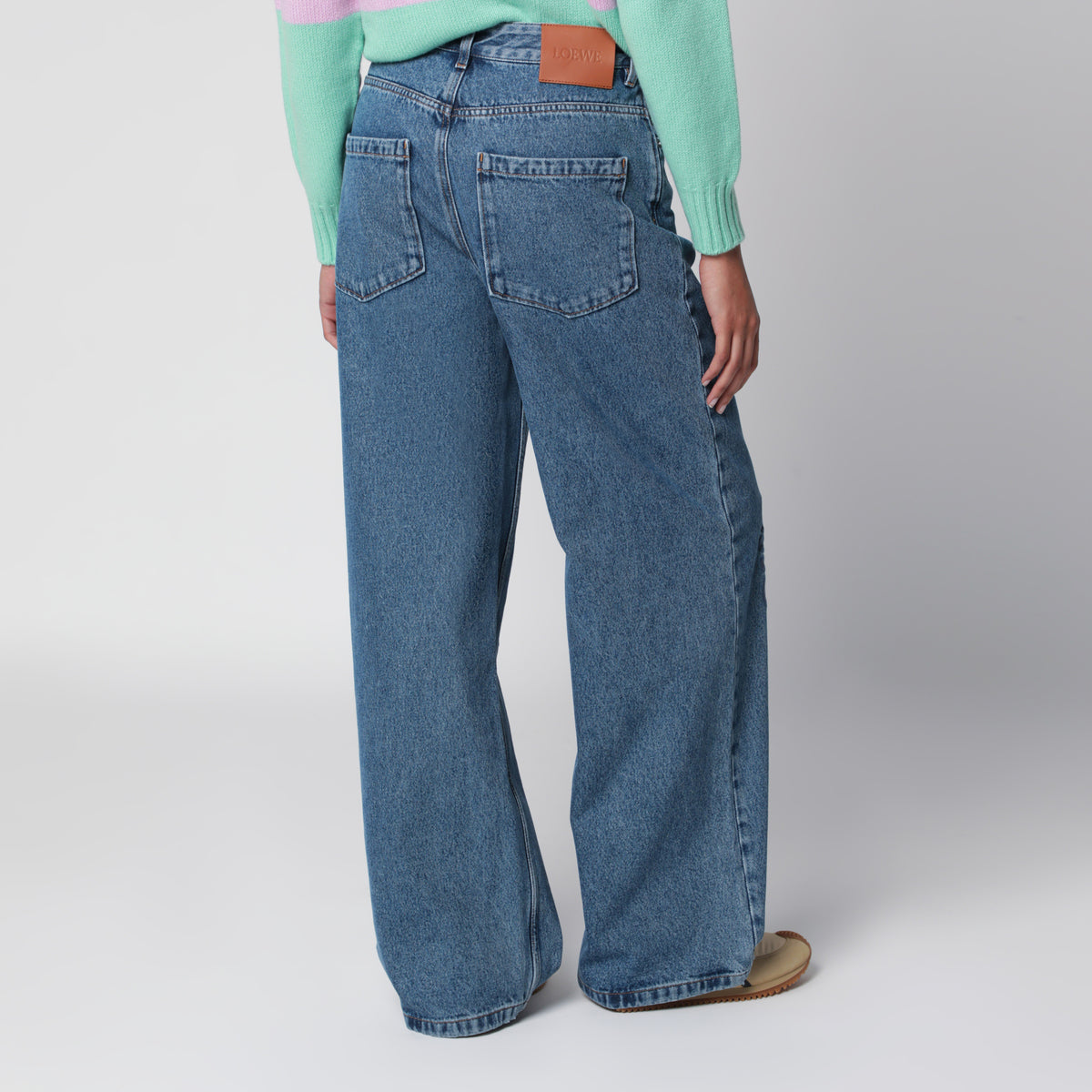 Jeans baggy Anagram blu
