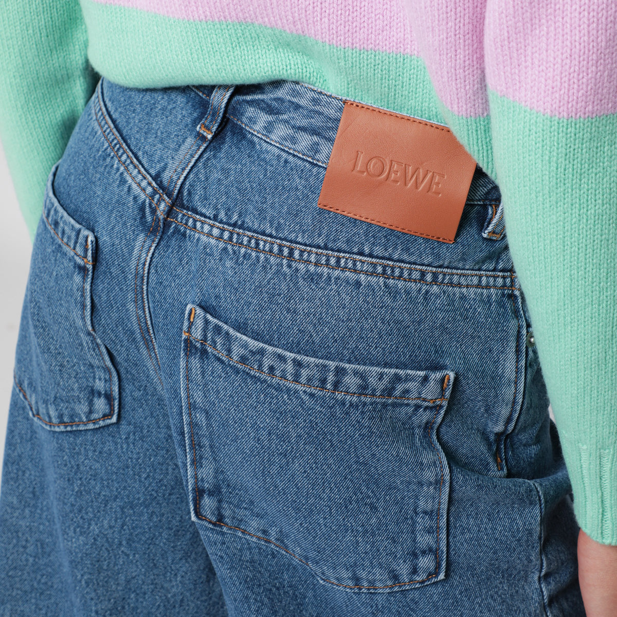 Jeans baggy Anagram blu