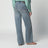 Jeans aus Baumwolldenim in Washed Denim