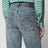 Jeans aus Baumwolldenim in Washed Denim