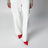 Jean baggy Anagram en denim de coton blanc
