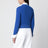 Indigo blue wool sweater