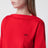 Pull en laine mérinos rouge