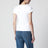 Weiße Small-Fit T-Shirt aus Baumwollmischung