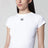 Weiße Small-Fit T-Shirt aus Baumwollmischung
