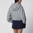Felpa Flamenco grigia in cotone e cashmere