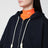 Flamenco Navy Blue Cotton Hoodie