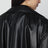 Schwarze Bikerjacke aus Leder