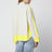 Light grey suede jacket with contrasting inserts