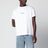 Weißes Baumwoll-T-Shirt mit Logo