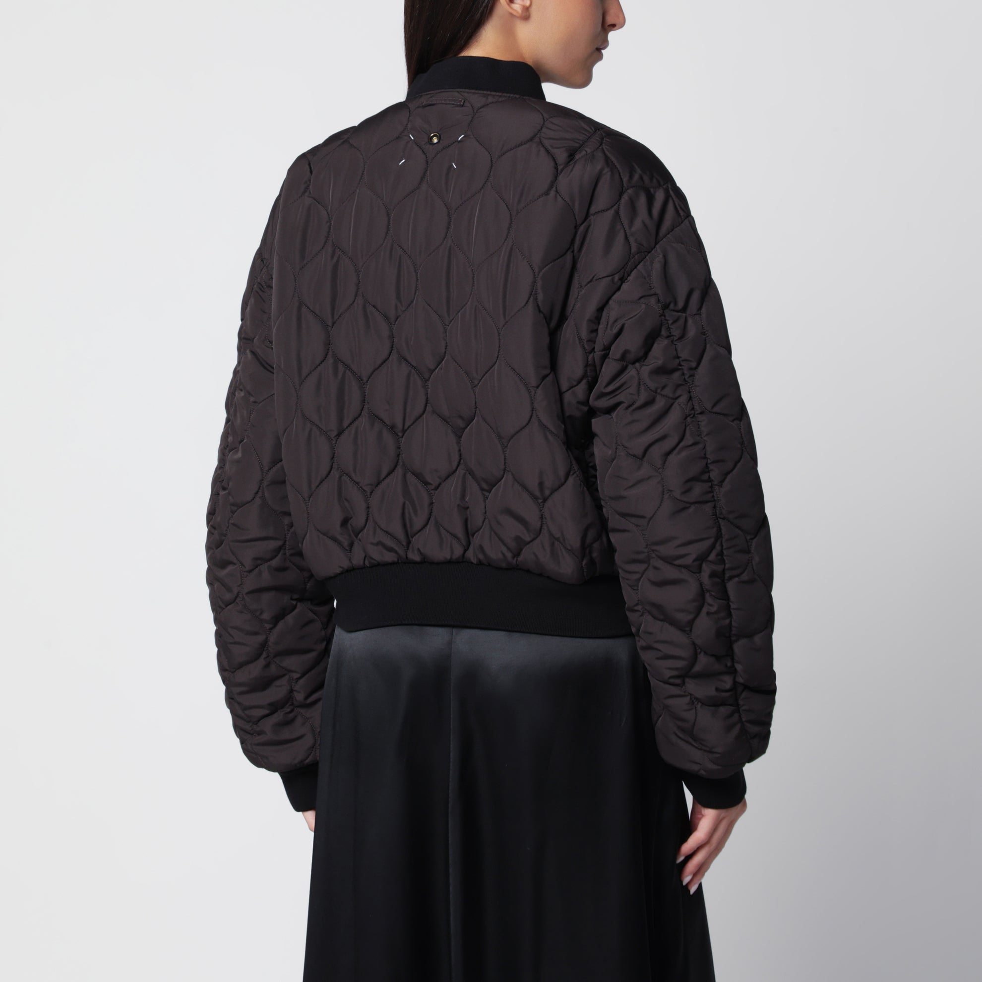 Blouson MA-1 réversible marron foncé