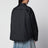 Oversized black padded jacket in polyamide