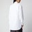 Camicia in popeline di cotone bianca
