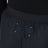 Pantaloni dritti blu navy in lana vergine