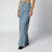 Jeans aus stonewashed Denim in Medium Blau