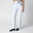 Jeans con cut-out in cotone blu sbiadito