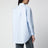 Chemise en coton bleu clair