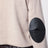 Beige wool blend turtleneck sweater