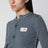 Grau melierter Wollmisch-Cardigan