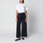 Jeans ampio con silhouette wide-leg cropped nero