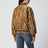 Bomber couleur caramel en taffetas technique