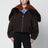 Braune Bomberjacke aus Funktionsgewebe