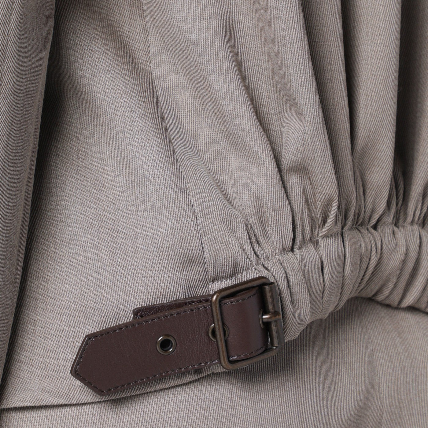 Veste en laine beige chiné