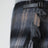Mini gonna blu a quadri in misto mohair e lana