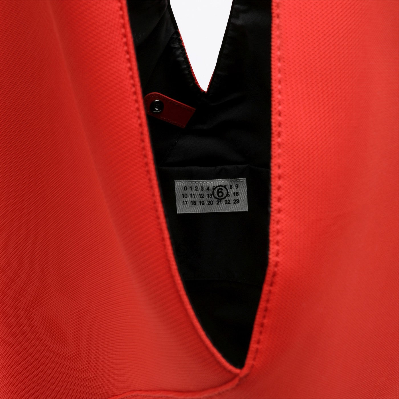 Japanese bag in orange mesh