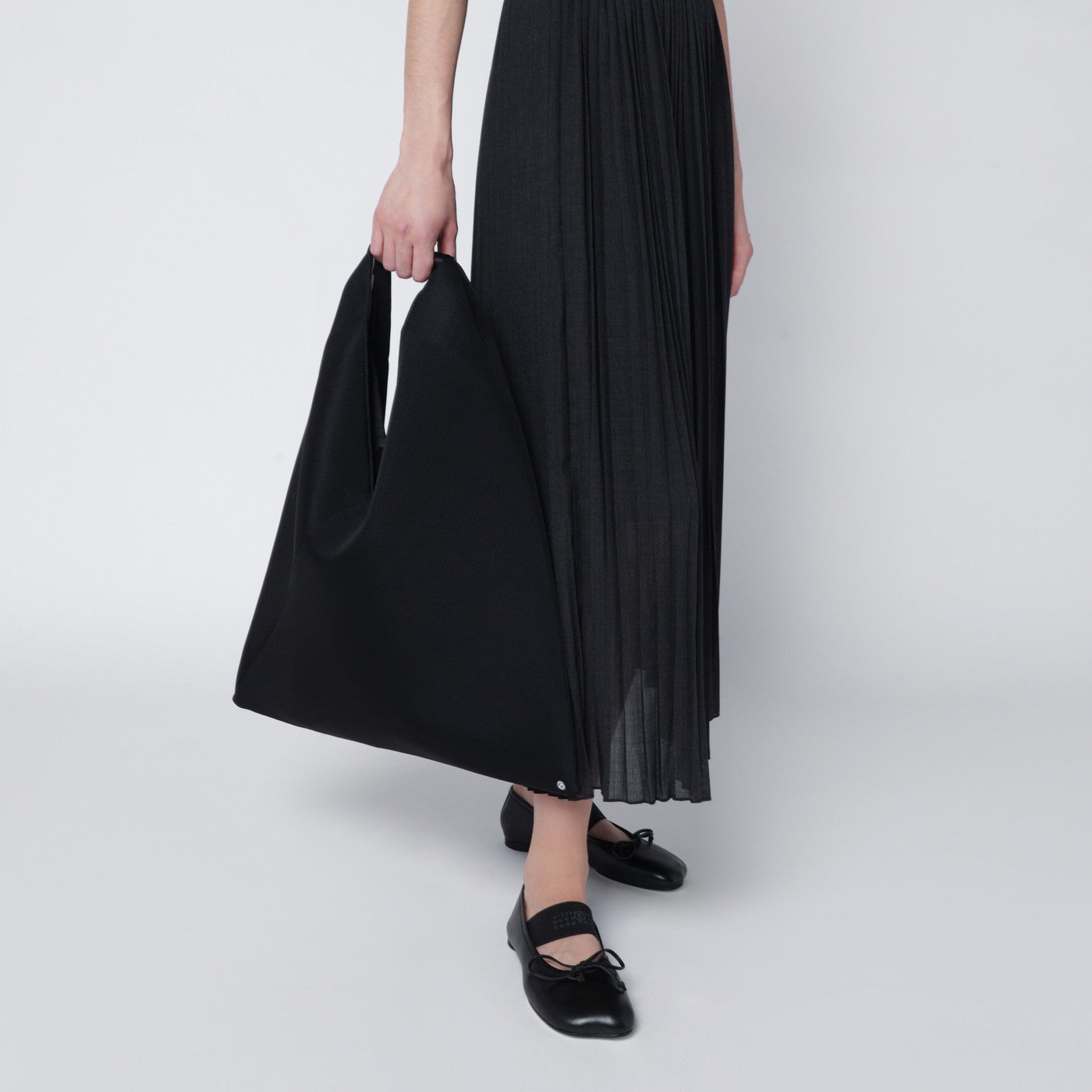 Black Japanese mesh bag