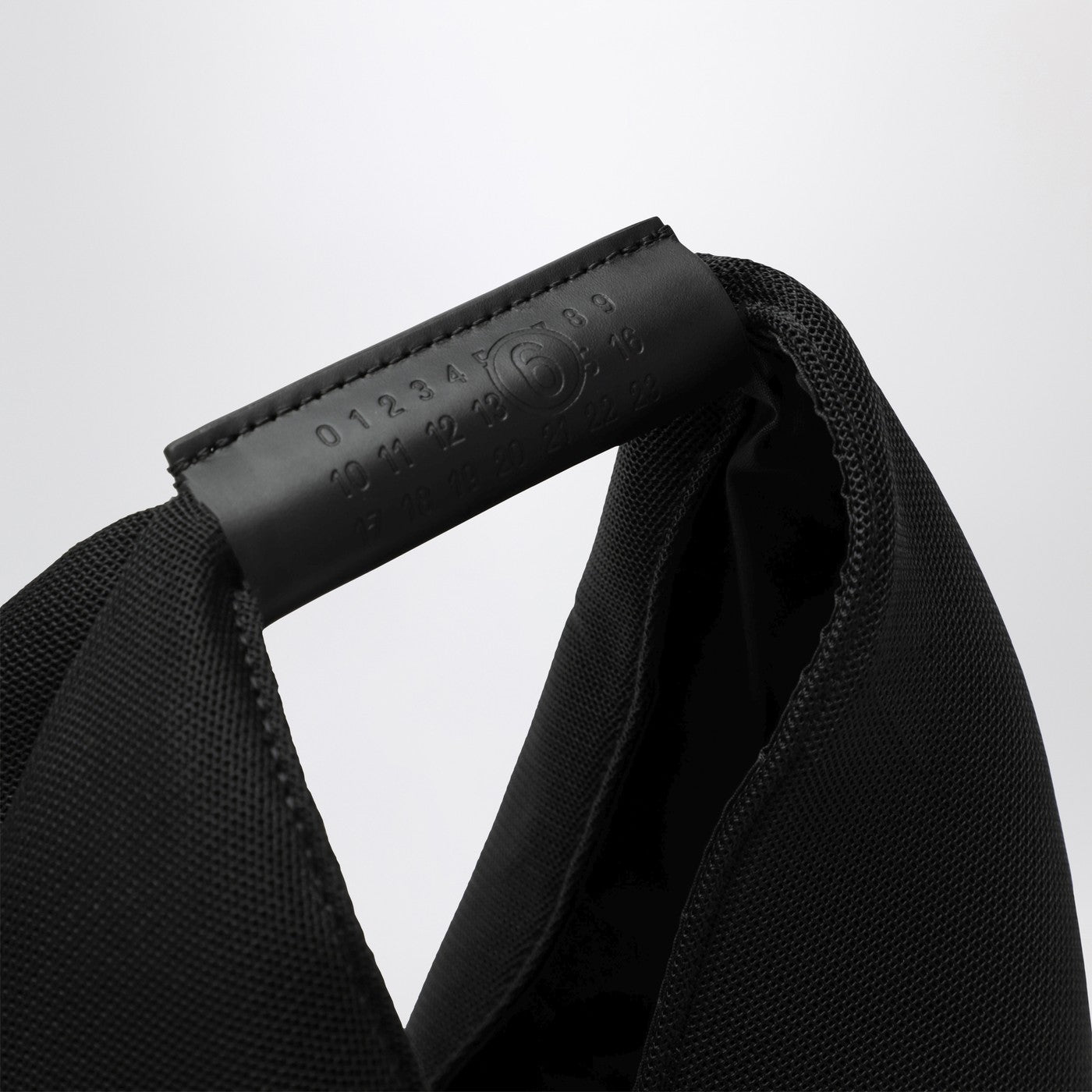 Japanese small black bag in mesh