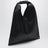 Japanese Bag klein aus schwarzem Kunstleder