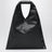 Japanese Bag klein aus schwarzem Kunstleder