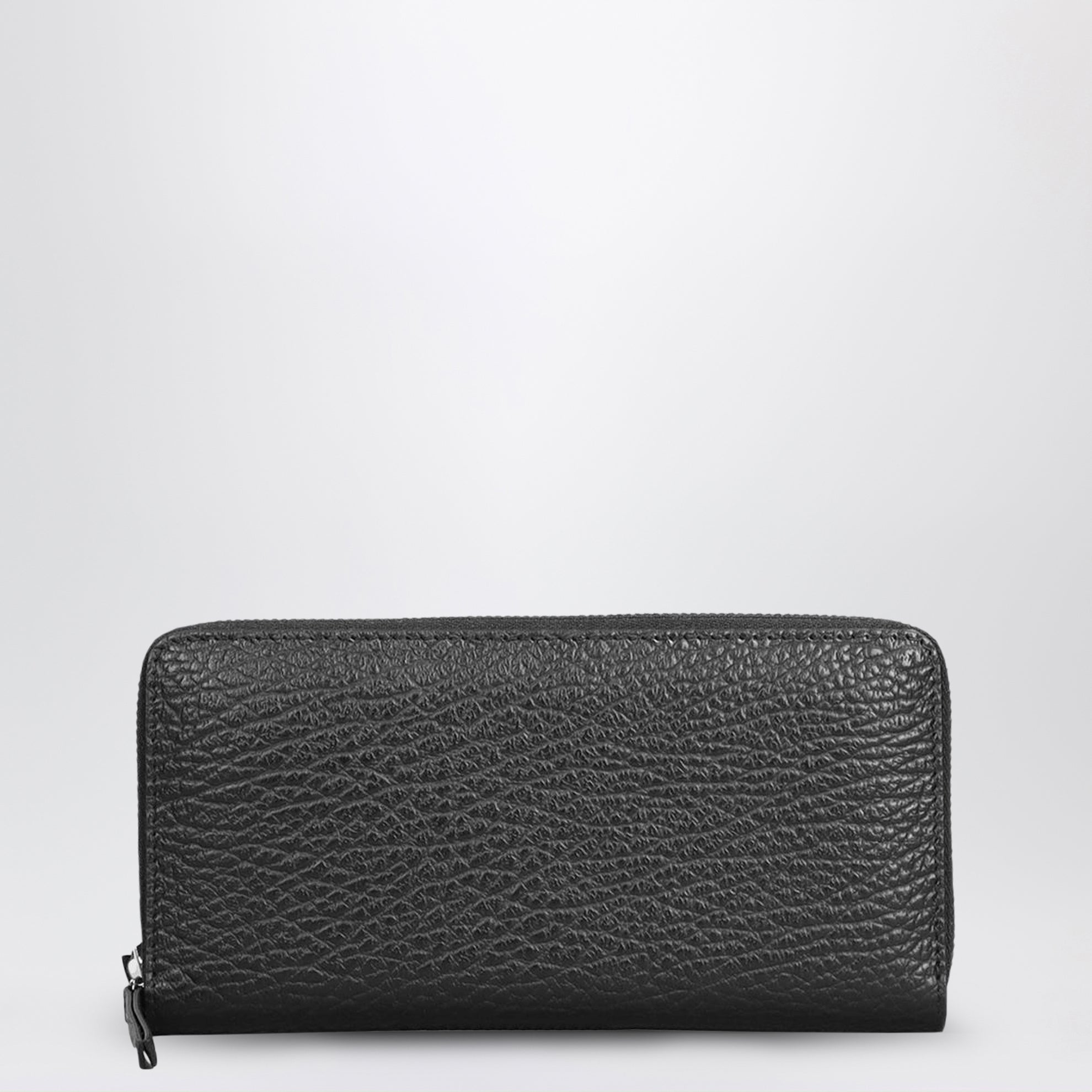 Four Stitches zip-around wallet black