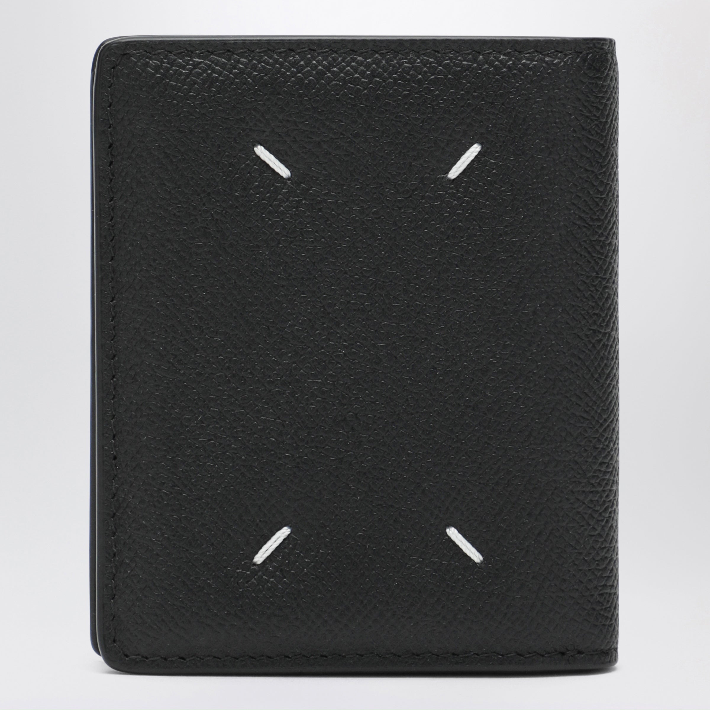 Maison Margiela Black Four Stitches Small Wallet | TheDoubleF
