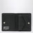 Black Four Stitches Small Wallet