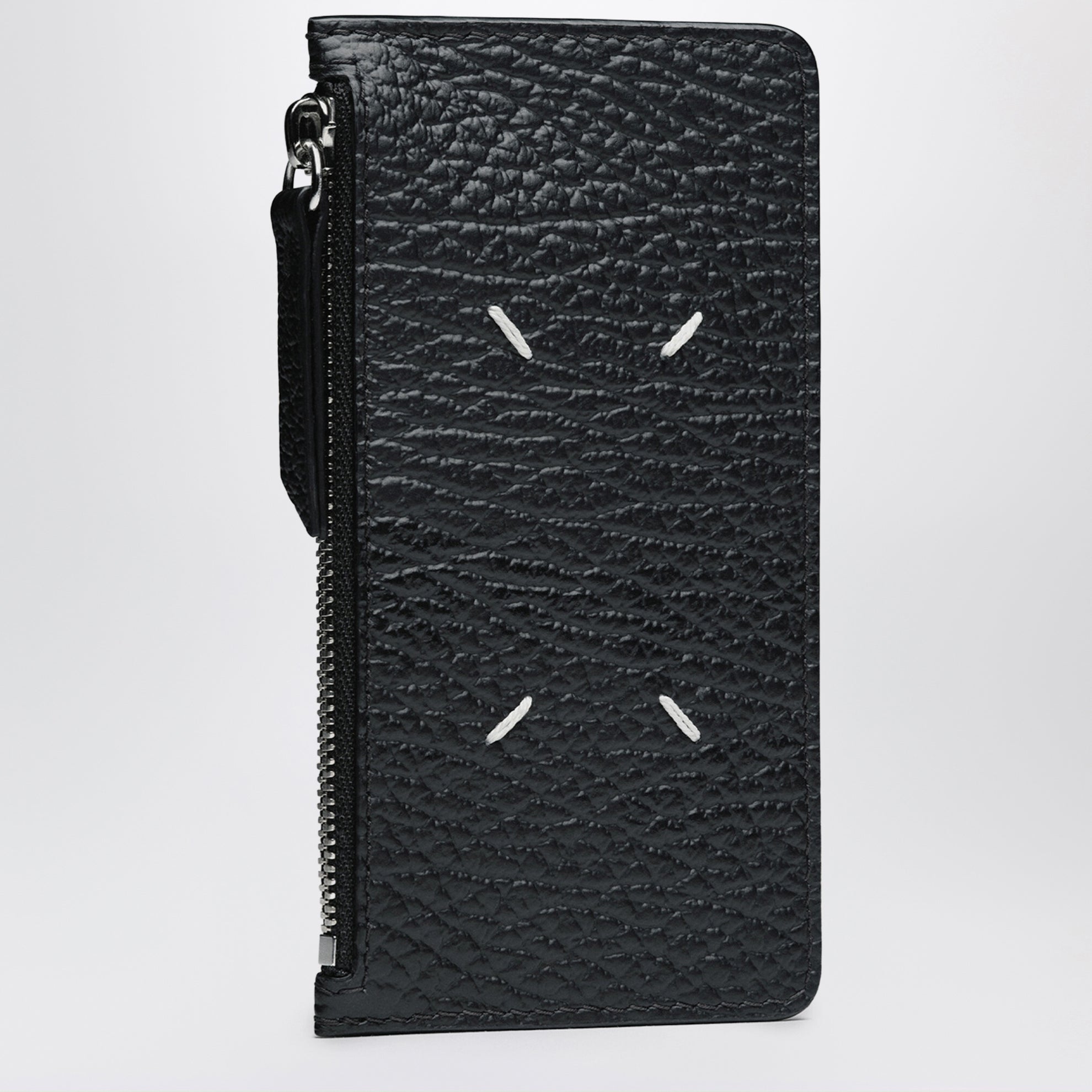 Portacarte lungo Four Stitches Nero