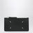 Black Four Stitches Zip Card Holder