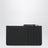 Black Four Stitches Zip Card Holder